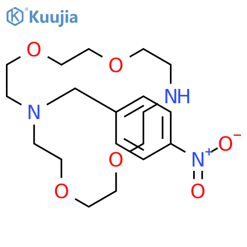 1,4,10,13-Tetraoxa-7,16-diazacyclooctadecane,7-[(4-nitrophenyl)methyl]- structure