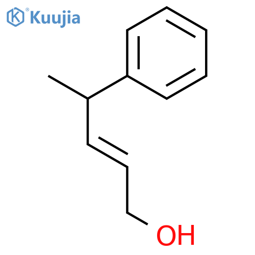 4-phenylpent-2-en-1-ol structure