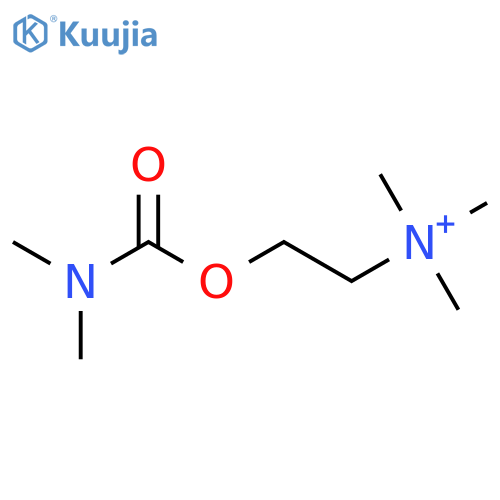 Ethanaminium,2-[[(dimethylamino)carbonyl]oxy]-N,N,N-trimethyl- structure