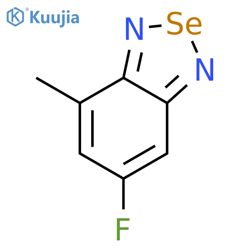 2,1,3-Benzoselenadiazole, 6-fluoro-4-methyl- structure