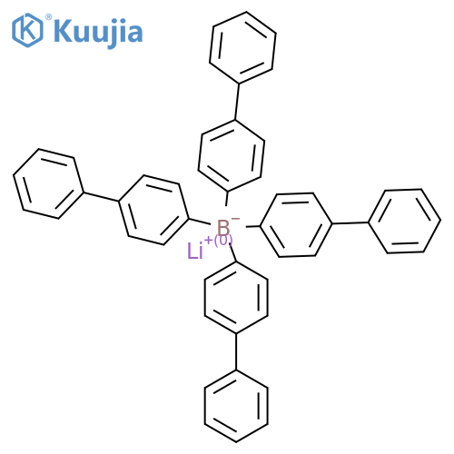 Lithium tetra([1,1'-biphenyl]-4-yl)borate structure