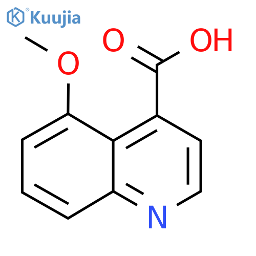 5-Methoxyquinoline-4-carboxylic acid structure