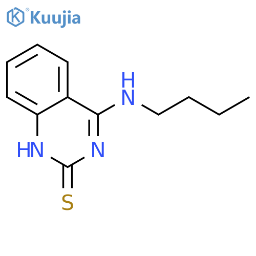 4-(butylamino)-1,2-dihydroquinazoline-2-thione structure