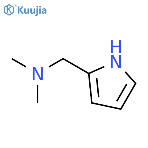 N,N-Dimethyl-1-(1H-pyrrol-2-yl)methanamine structure