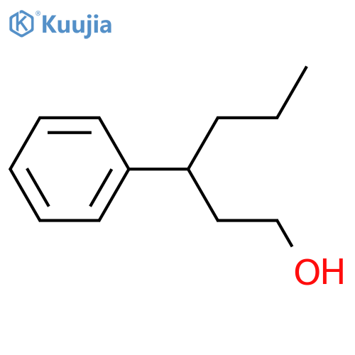Benzenepropanol, γ-propyl-, (γR)- structure