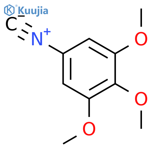 5-isocyano-1,2,3-trimethoxybenzene structure
