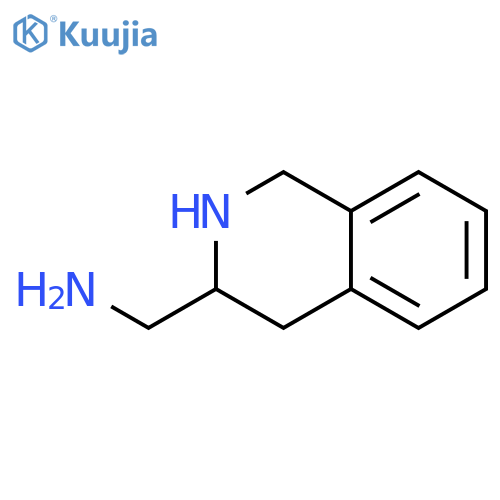 3-Isoquinolinemethanamine,1,2,3,4-tetrahydro- structure