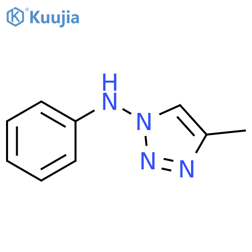 1H-1,2,3-Triazol-1-amine,4-methyl-N-phenyl- structure