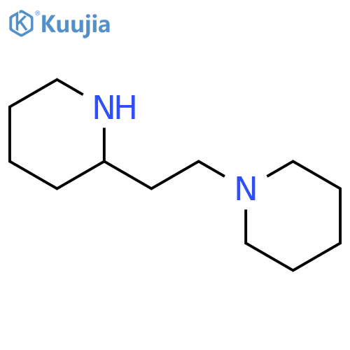 1-(2-(Piperidin-2-yl)ethyl)piperidine structure