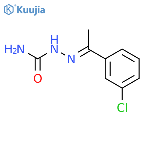 3'-Chloroacetophenone semicarbazone structure