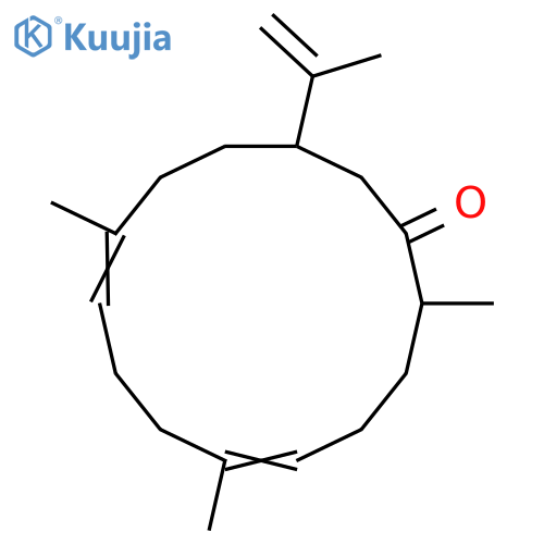 7,11,15-Cembratrien-3-one; (1R,4R,7E,11E)-form structure