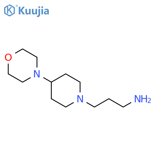 3-(4-morpholinopiperidin-1-yl)propan-1-amine structure