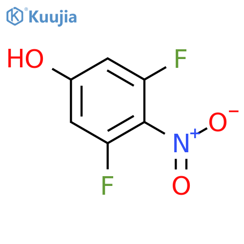 3,5-Difluoro-4-nitrophenol structure