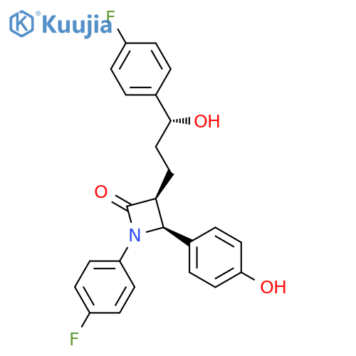 (3S,4S,3'R)-Ezetimibe structure