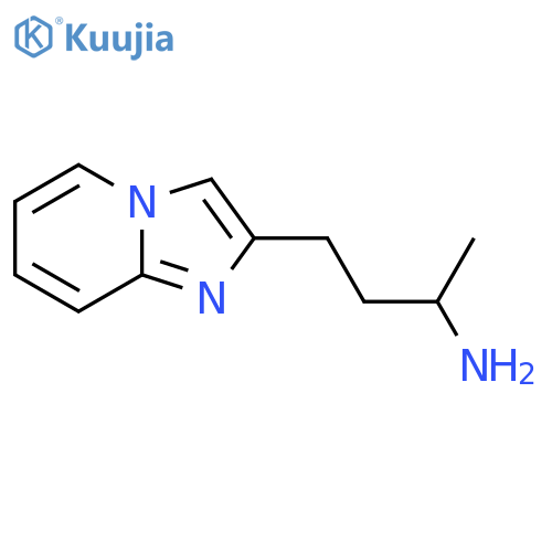 4-{imidazo1,2-apyridin-2-yl}butan-2-amine structure