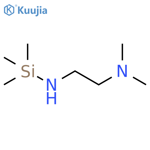 N-(Trimethylsilyl)-N-(2-dimethylaminoethyl)amine structure