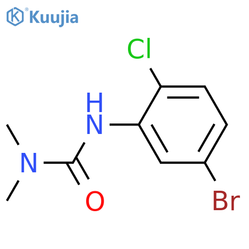1-(5-Bromo-2-chlorophenyl)-3,3-dimethylurea structure