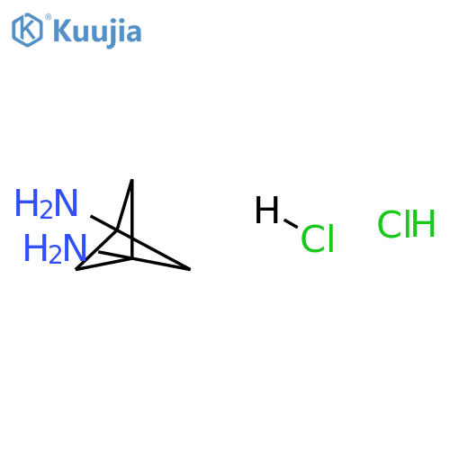Bicyclo[1.1.1]pentane-1,3-diamine dihydrochloride structure