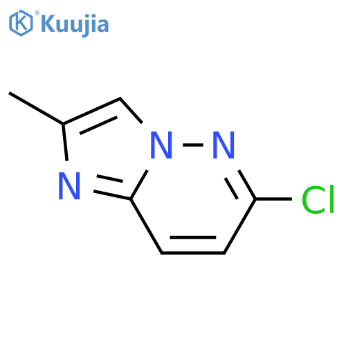 6-Chloro-2-methylimidazo[1,2-b]pyridazine structure