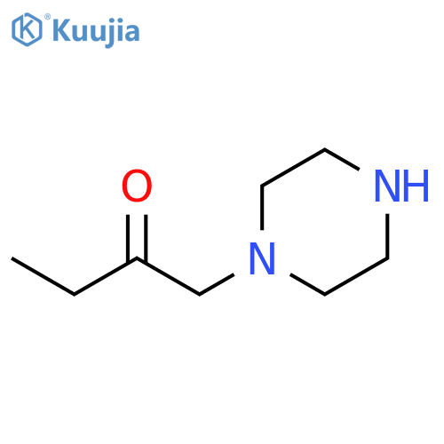 2-Butanone, 1-(1-piperazinyl)- structure