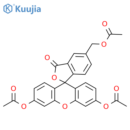 5-(Acetoxymethyl) Fluorescein Diacetate structure