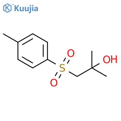 2-Propanol, 2-methyl-1-[(4-methylphenyl)sulfonyl]- structure