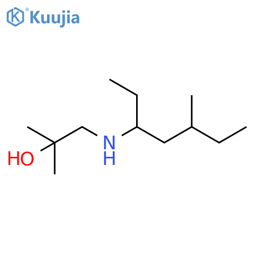 2-methyl-1-(5-methylheptan-3-yl)aminopropan-2-ol structure