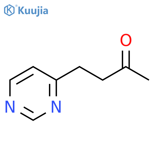 4-(pyrimidin-4-yl)butan-2-one structure