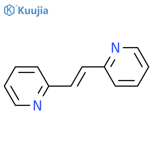 Pyridine, 2,2'-(1Z)-1,2-ethenediylbis- structure
