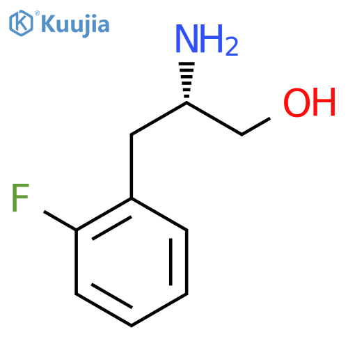 (2S)-2-Amino-3-(2-fluorophenyl)propan-1-ol structure