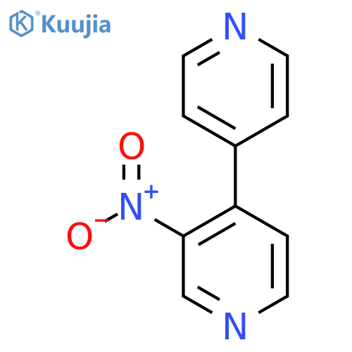 3-Nitro-4-pyridin-4-ylpyridine structure