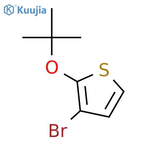 3-bromo-2-(tert-butoxy)thiophene structure