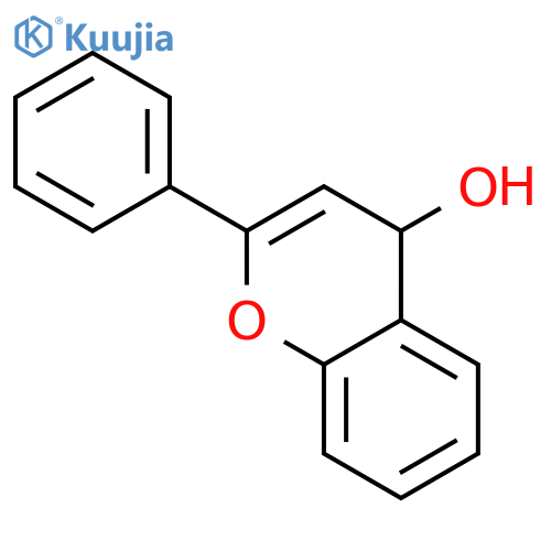 2-phenyl-4H-chromen-4-ol structure