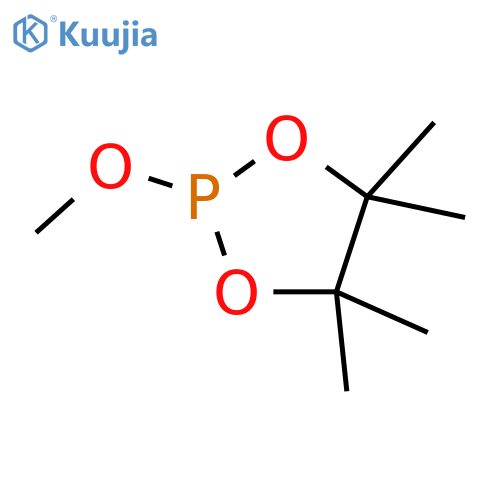 1,3,2-Dioxaphospholane,2-methoxy-4,4,5,5-tetramethyl- structure