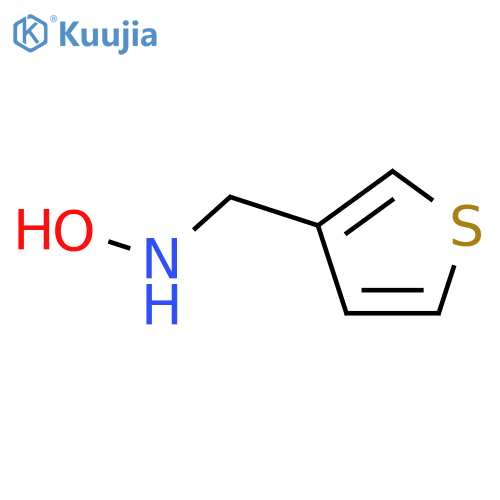 N-(thiophen-3-yl)methylhydroxylamine structure
