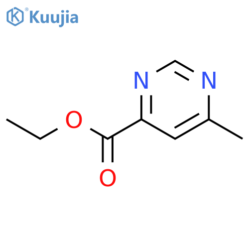 Ethyl 6-methylpyrimidine-4-carboxylate structure