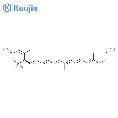 2-Cyclohexen-1-ol,4-[(1E,3E,5E,7E,9E,11E)-15-hydroxy-3,7,12-trimethyl-1,3,5,7,9,11-pentadecahexaenyl]-3,5,5-trimethyl-,(1S,4S)- (9CI) structure