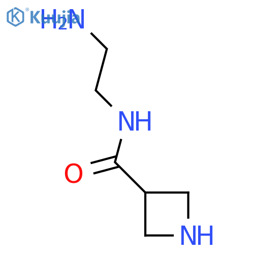 N-(2-aminoethyl)azetidine-3-carboxamide structure