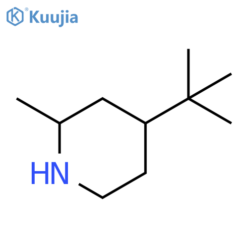 4-tert-butyl-2-methylpiperidine structure