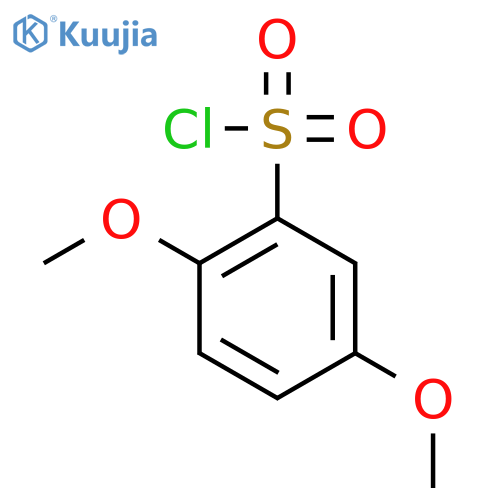 2,5-Dimethoxybenzenesulfonyl chloride structure