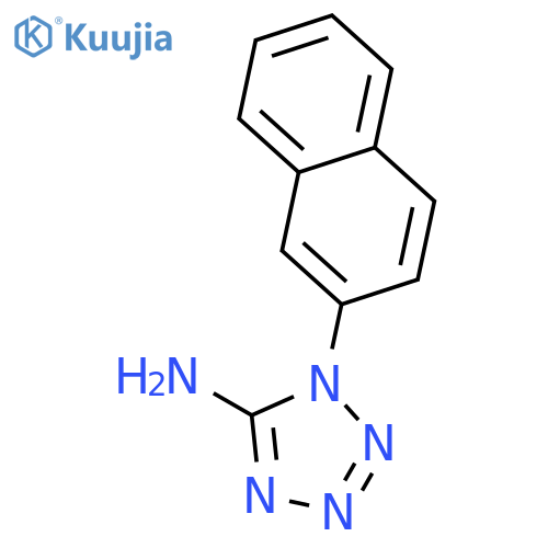 1H-Tetrazol-5-amine,1-(2-naphthalenyl)- structure