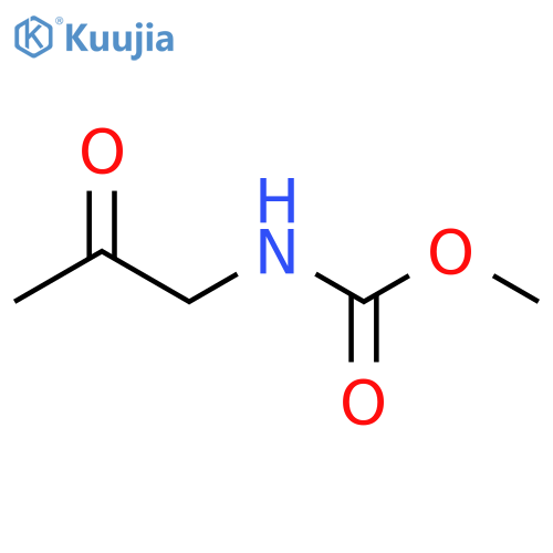 Carbamic acid, N-(2-oxopropyl)-, methyl ester structure