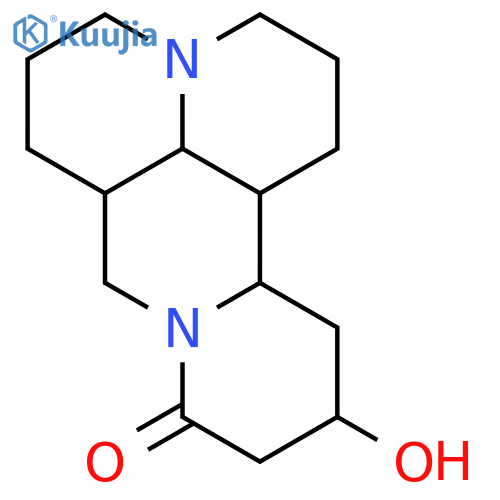 Matridin-15-one,13-hydroxy-, (13a)-(9CI) structure