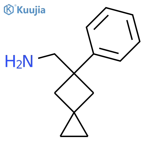 {5-phenylspiro2.3hexan-5-yl}methanamine structure