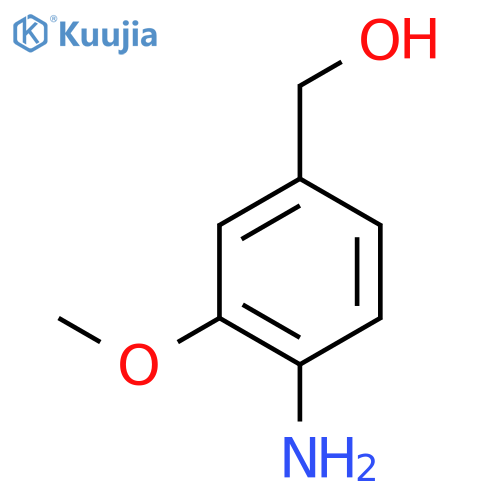 (4-Amino-3-methoxyphenyl)methanol structure