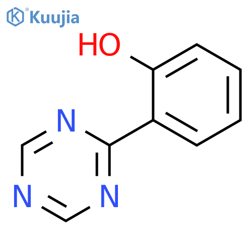 Phenol, 2-(1,3,5-triazin-2-yl)- structure