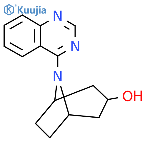 8-(Quinazolin-4-yl)-8-azabicyclo[3.2.1]octan-3-ol structure