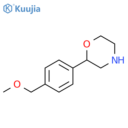 2-4-(methoxymethyl)phenylmorpholine structure