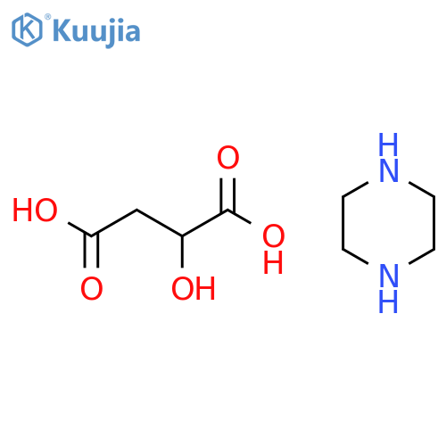 Piperazine DL-Malate structure