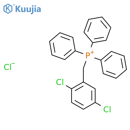 (2,5-dichlorophenyl)methyltriphenylphosphanium chloride structure